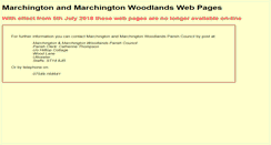 Desktop Screenshot of marchington.info