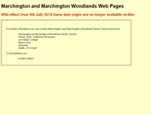 Tablet Screenshot of marchington.info